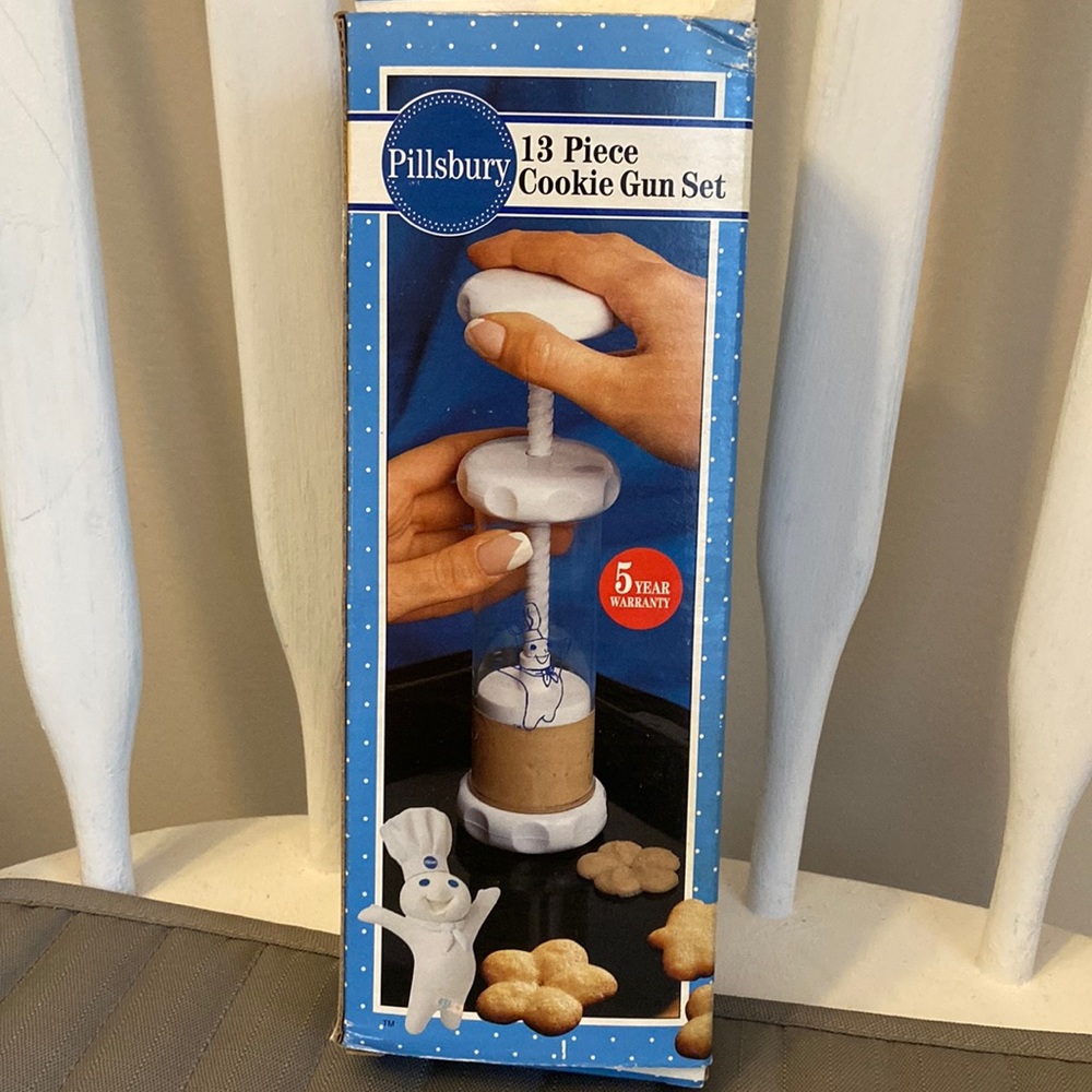💰NEW! 13 piece cookie gun set – Pillsbury